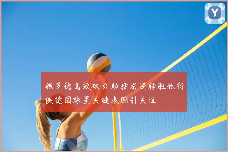 施罗德高效砍分助猛龙逆转胜独行侠德国球星关键表现引关注